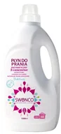 Środki do prania - E Swonco Swonco Płyn do prania enzymatyczny Białe Kwiaty - 1500 ml - miniaturka - grafika 1