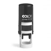 Pieczątki - Colop Pieczątka PRINTER okrągła R12 czarna poduszka czarna CL440 - miniaturka - grafika 1