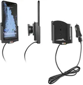 Uchwyty samochodowe do telefonów - Brodit AB Uchwyt do Google Pixel 3 XL z wbudowanym kablem USB oraz ładowarką samochodową. 721089 - miniaturka - grafika 1