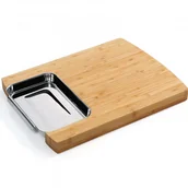 Deski do krojenia - Zassenhaus Desk 40 X 30 Deska Do Krojenia Bambusowa Z Szufladą - miniaturka - grafika 1