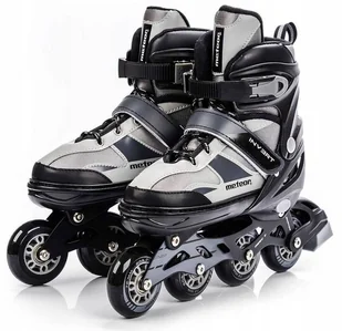 Łyżworolki Regulowane Rolki 30-33 koła kauczukowe - Rolki - miniaturka - grafika 3