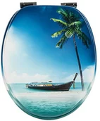 Deski sedesowe - Sitzplatz Deska sedesowa dekoracja z mórz południowych | deska toalety | deska klozetowa z drewna z plaży | Soft-Close, WOLNOOPADAJĄCA 40273 6 - miniaturka - grafika 1