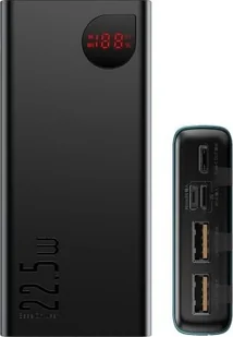 Baseus Adaman Metal Digital Display 20000mAh Czarny (PPIMDA-A0A) - Powerbanki - miniaturka - grafika 12