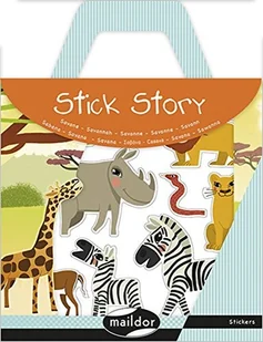Maildor Stick Story zestaw naklejek Savanna - Przybory szkolne - miniaturka - grafika 4