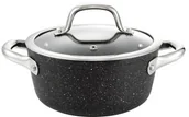 Garnki - Tescoma Garnek PRESIDENT Stone z pokrywką 18 cm, 1,8 l - miniaturka - grafika 1