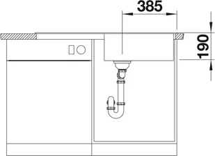 Blanco ZIA XL 6S BIAŁY 517561 - Zlewozmywaki - miniaturka - grafika 6