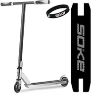 Hulajnogi - Street SOKE Hulajnoga SOKE EVO silver 1616 - miniaturka - grafika 1
