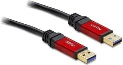 Delock Kabel USB 3.0 rot A-A St/St 2.0m (82745) - Kable USB - miniaturka - grafika 7