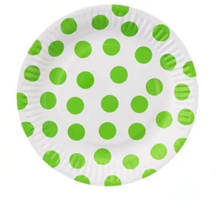 GoDan talerzyki papierowe Groszki, 6 szt. - Stroje karnawałowe - miniaturka - grafika 5