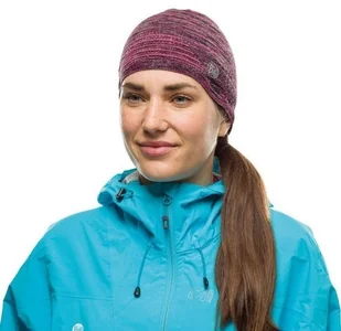 Buff Czapka do biegania DRYFLX+ Hat Fuchsia - Czapki i chusty sportowe męskie - miniaturka - grafika 2