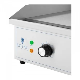 Royal Catering Płyta grillowa 727 x 420 mm gładka 3000 W RCPG51-M - Piece, kotły i płyty grzejne gastronomiczne Royal Catering Płyta grillowa 727 x 420 mm gładka 3000 W RCPG51-M - Piece, kotły i płyty grzejne gastronomiczne - miniaturka - grafika 2
