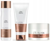 Zestawy kosmetyków damskich - Wella Fusion Intense Zestaw Szampon Odżywka Maska - miniaturka - grafika 1