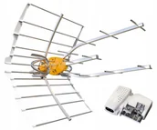 Anteny TV - Televes Antena Ellipse + Zasilacz na 2 Tv Gratis - miniaturka - grafika 1