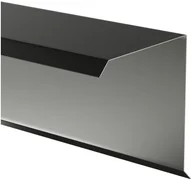 Pokrycia dachowe - Blachotrapez Wiatrownica górna Revo czarny mat - miniaturka - grafika 1