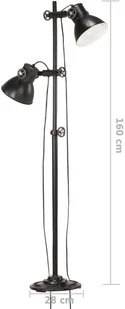 vidaXL Lumarko Lampa podłogowa z 2 kloszami - Lampy sufitowe - miniaturka - grafika 28