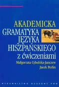 Książki do nauki języka hiszpańskiego - Wydawnictwo Naukowe PWN Gramatyka języka hiszpańskiego z ćwiczeniami - Małgorzata Cybulska-Janczew, Jacek Perlin - miniaturka - grafika 1