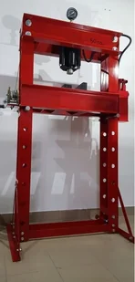 283 TELT Prasa hydrauliczna pneumatyczna + wyciągarka na korbe do unoszenia belki nacisk 50T) 28378985 78985-uniw - Prasy - miniaturka - grafika 2