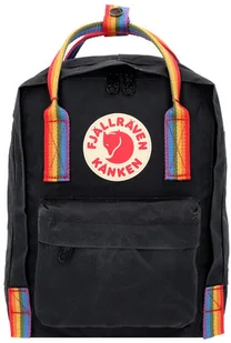 Fjällräven Kanken Rainbow Mini Plecak miejski 28 cm black-rainbow pattern - Plecaki - miniaturka - grafika 2