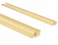 Akcesoria łazienkowe - Wieszak na ręczniki Półka EVO GOLD na scianki prysznicowe HOM-00653 - miniaturka - grafika 1