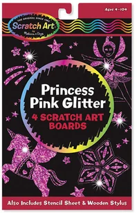 Melissa&Doug Melissa & Doug Zdrapki holograf różowe 15810 - Zabawki kreatywne - miniaturka - grafika 2