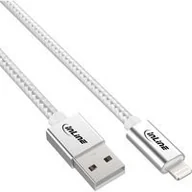 Adaptery i przejściówki - InLine 31422 A Lightning kabel USB do Apple iPad, iPhone, iPod, 2 m Czarny 31422A - miniaturka - grafika 1