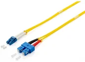 Kable miedziane - Equip Patchcord światłowodowy LC SC singlemode Duplex OS2 5m 254335 254335 - miniaturka - grafika 1