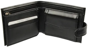 Andrus (PL) Portfel (PL) Skóra Włoska Średni Poziomy Z Zapięciem I Poziomym Suwakiem - Portfele - miniaturka - grafika 4