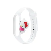 Akcesoria do smartwatchy - Cyfra.eu Wymienna opaska do Xiaomi Mi Band 5 / Hello Kitty 0000000003646 - miniaturka - grafika 1