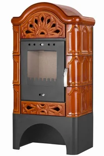 Ekoprojekt 198 TOPGAR Piec kaflowy 5,7kW brąz średnica wylotu spalin 150 mm) spełnia anty-smogowy EkoProjekt 19877513 77513-uniw - Piece wolnostojące - miniaturka - grafika 4