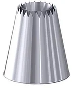 Pozostałe akcesoria kuchenne - De Buyer 2118.02 tuleja stożek podłoża ze stali nierdzewnej ze stali nierdzewnej 5,5 x 5,5 x 5,6 cm 2118.02 - miniaturka - grafika 1