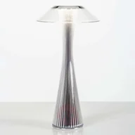 Lampy stojące - Kartell Space - lampa stołowa LED, chrom - miniaturka - grafika 1