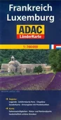 Atlasy i mapy - Daunpol Frankreich, Luxemburg. ADAC LanderKarte (skala 1:700 000) - ADAC Verlag - miniaturka - grafika 1