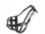 Kagańce dla psów - Dino Kaganiec skóra nit. Rotweiler duży - miniaturka - grafika 1