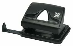 Sax Dziurkacz SAX306, dziurkuje do 20 kartek, czarny ISAX306-05 - Dziurkacze - miniaturka - grafika 2