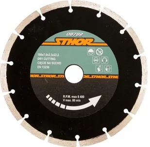 Sthor Tarcza diamentowa segment - hs 230mm - Materiały ścierne - miniaturka - grafika 2