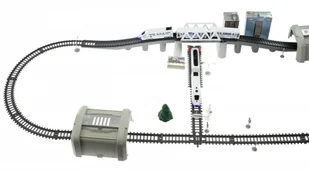 Kolejka Pociąg PENDOLINO - tunele,tory,mosty KX7771 - Pociągi dla dzieci - miniaturka - grafika 5