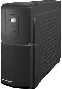 Bluewalker BlueWalker PowerWalker VFD 600, UPS, 600 VA, (300 Watt) Czarny 4260074970562 - Zasilacze awaryjne UPS - miniaturka - grafika 2