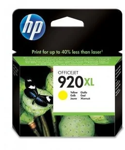 HP Tusz HP 920XL Yellow CD974AE - Tusze oryginalne - miniaturka - grafika 2