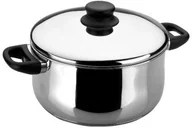 Garnki - LACOR 14420 gari NOX garnek z pokrywą 20 cm 3,8 L 14420 - miniaturka - grafika 1