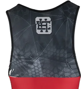 Extreme Hobby Trykot zapaśniczy, POLSKA CAMO, szary, rozmiar 2XL - Pozostałe akcesoria do sportów walki - miniaturka - grafika 6