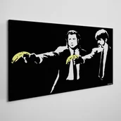 Obrazy i zdjęcia - PL Coloray Obraz na Płótnie Pulp Fiction Banksy 120x60cm - miniaturka - grafika 1