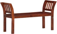 Ławki do przedpokoju - vidaXL vidaXL Ławka, 111 cm, lite drewno akacjowe - miniaturka - grafika 1