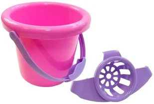 Zestaw Do Sprzątania Na Wózku Odkurzacz Różowy 4827 - Zabawki AGD - miniaturka - grafika 7