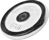 Obciążenia - Gorilla Sports 5 kg Chromowane Obciążenie (100546-00004-0010) - miniaturka - grafika 1