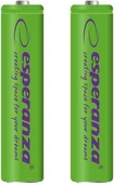 Baterie i akcesoria - Esperanza 1000mAh 2 szt AAA Zielone EZA101G (EZA101G) - miniaturka - grafika 1