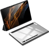 Etui do tabletów - Samsung Dux Ducis Dux Ducis Toby pancerne etui z klapką Smart Case do Galaxy Tab S8 Ultra z uchwytem na rysik czarny - miniaturka - grafika 1