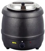 Piece, kotły  i płyty grzejne gastronomiczne - Buffalo Grafitowy kociołek do zupy | 35°C do 95°C | 450 | 10L | śr. 330x(H)375mm G107 - miniaturka - grafika 1