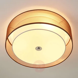 Lampa sufitowa LED z tkaniny Tobia, easydim - Lampy sufitowe - miniaturka - grafika 2