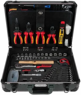 KS Tools Zestaw 128 narzędzi dla elektryka, 1/4" + 1/2", 911.0628 - Pozostałe narzędzia ogrodowe - miniaturka - grafika 3