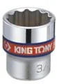 KING TONY Nasadka 3/8" 333012s, 3/8", 27 mm - Klucze i nasadki - miniaturka - grafika 3